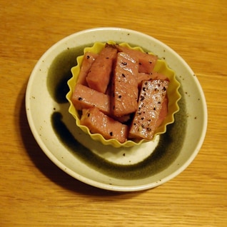 お弁当のおかずやおつまみに☆焼き豚のブラマヨ炒め
